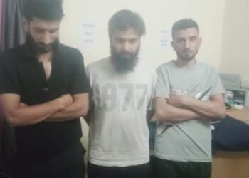 Three Inter District Drug Peddlers arrested along with Contraband by JKP in Gangyal area of Jammu District