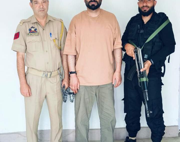 Police books notorious drug smuggler under PIT NDPS Act in Baramulla
