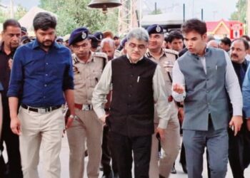 Dulloo visits Tulmulla to review arrangements for upcoming Mela Kheer Bhawani