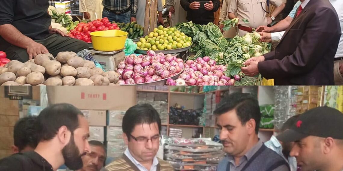 عید الاضحی سے قبل، ضلع انتظامیہ کپواڑہ نے بازاروں کی چیکنگ کو تیز کیا ہے۔