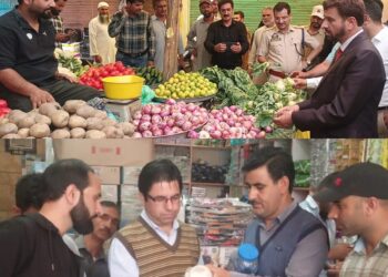 عید الاضحی سے قبل، ضلع انتظامیہ کپواڑہ نے بازاروں کی چیکنگ کو تیز کیا ہے۔