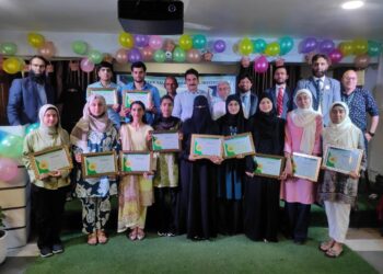 GVEI felicitates class 12th merit list students