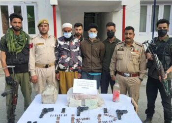Narco-terror module busted in Kupwara’s Karnah, 3 arrested: Police