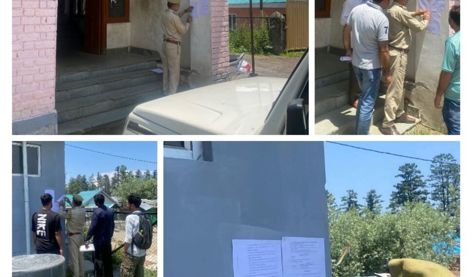 Terror handler declared proclaimed offender by Police in Baramulla.