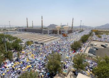 More than a million pilgrims pray on Mount Arafat in Hajj climax