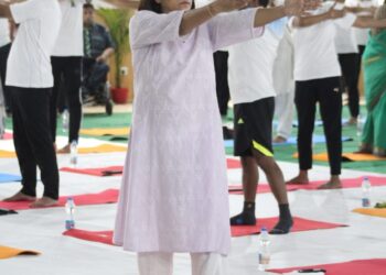 NORTHERN RAILWAY ORGANISES 10th INTERNATIONAL DAY OF YOGA