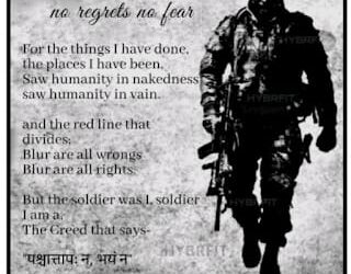 Ode to a Soldier and a General