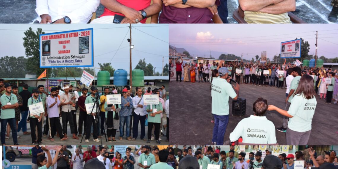 Echoes of Green Amarnath ji Yatra 2024 (Swachhata) resonate at Pantha Chowk Yatri Niwas, Srinagar