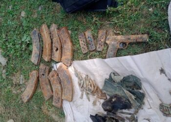 Arms, ammunition recovered during search operation in Kupwara