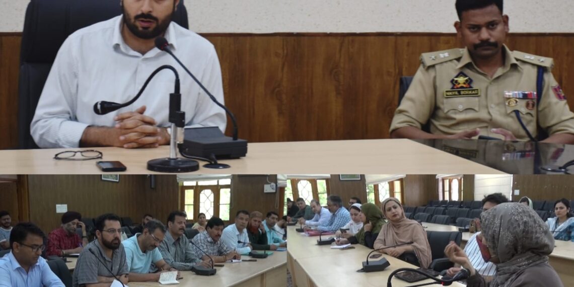 DC Budgam chairs DLSC meeting