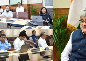 Dulloo assesses progress on Smart City works, other schemes of H&UDD