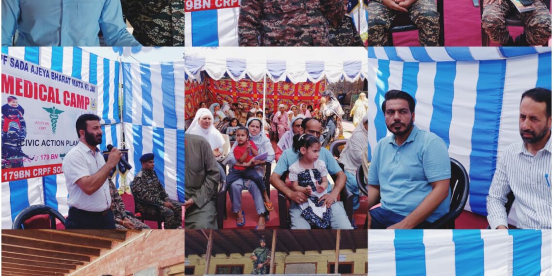CRPF Organises Free Medical Camp in Sopore
