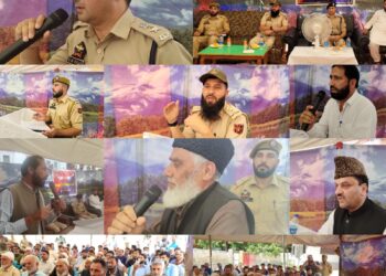 پولیس چوکی اوورا نے تھانہ دیوس پروگرام کا اہتمام کیا