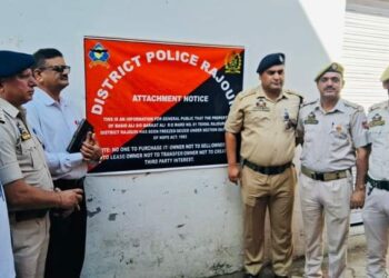 Rajouri Police Continues Action Against Drug Peddlers: Property Worth 92 Lakhs Attached