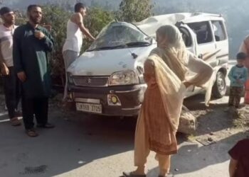 Man dies in Gandoh Doda road Accident