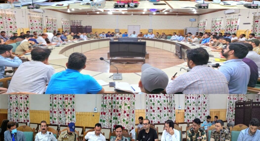 ڈی سی کپواڑہ نے جشن آزادی 2024 کے انتظامات کا جائزہ لیا۔