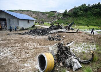 18 killed as plane crashes during takeoff at Kathmandu airport