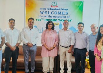 Director General of Income Tax Monica Bhatia Emphasizes Integrity and Efficiency on 165th Income Tax Day at Srinagar