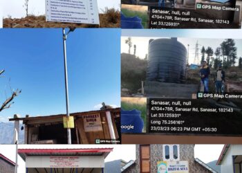 Village Sanasar emerges as Adarsh Gram in District Ramban