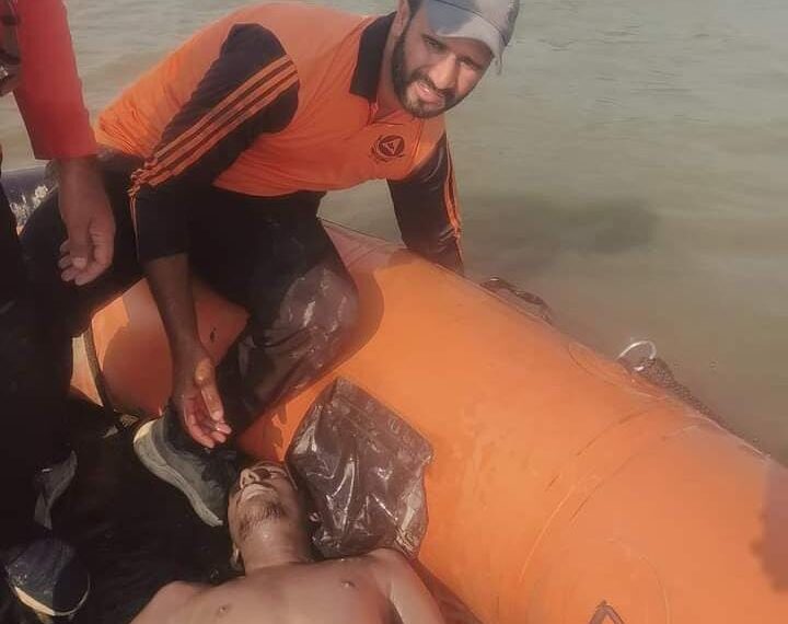 Body of Non local was fished out from river jehlum at Sopore