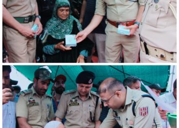 Police facilitates PCPG meeting in Kulgam
