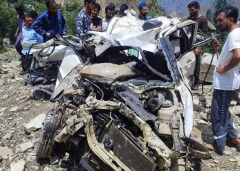 Three dead In karnah Road road accident Near Sikh Bridge Teetwall North kashmir Kupwara District