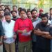 Maxi cab drivers protest increased fees, unregulated competition at Srinagar Airport