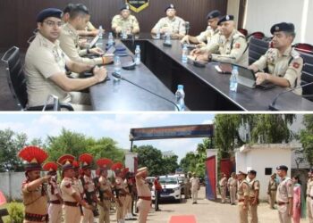 ADGP Jammu Zone Reviews Crime, Law & Order of Samba district