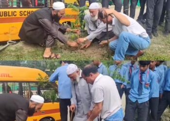 سوچھتا پکھواڈہ  کرناہ کے اسکولوں میں ایک پودہ شہید کے نام سے شجرکاری کا مہم کا انعقاد