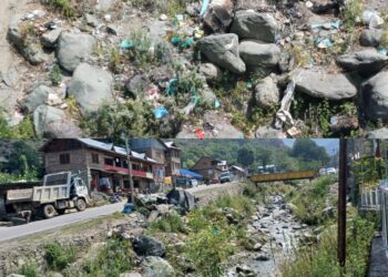 کرناہ میں ٹھوس فضلہ کا مسئلہ سنگین، نالہ قاضی ناگ اور بتہ موجی کوڑا دان میں تبدیل