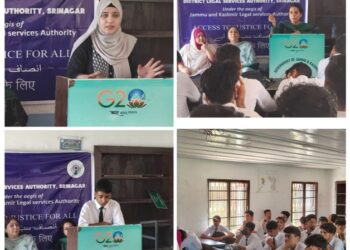 DLSA Srinagar organizes event to observe ‘International Youth Day’ at GBHSS Hazratbal