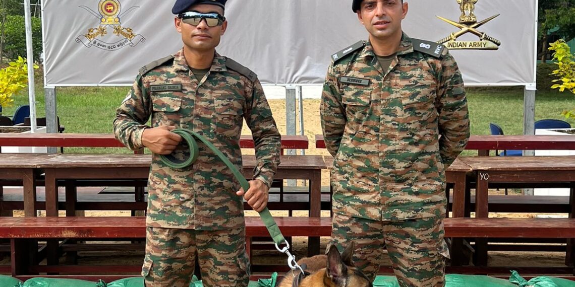 Indian Army’s K9 Unit Showcases Elite Belgian Malinois Zac in Joint Exercise