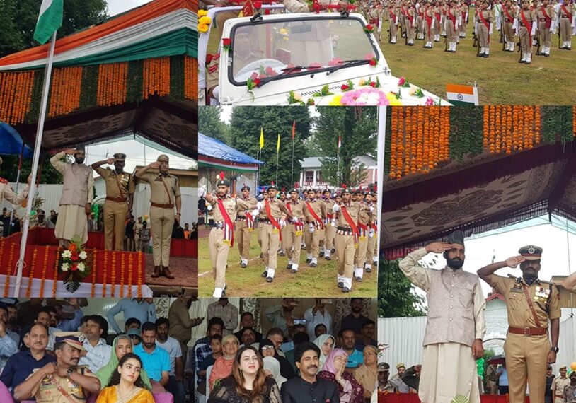 Kashmir commemorates 78th Independence Day with Pride & Unity