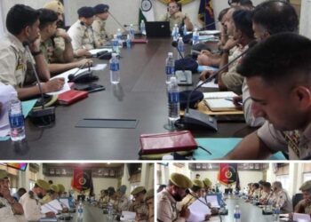 SSP Kulgam conducts comprehensive meeting in view of upcoming Assembly Election