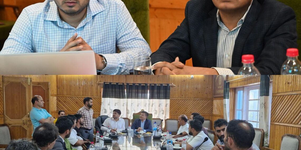Assembly Election-2024  Expenditure Observer meets representatives of Political Parties at Shopian