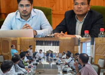Assembly Election-2024  Expenditure Observer meets representatives of Political Parties at Shopian