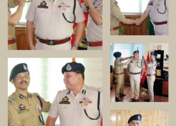 DGP, J&K decorates Shri Mubassir Latifi with DIG rank