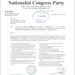 NC – Congress Alliance to Release First List of Candidates This Evening