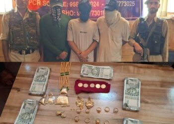 Sopore Police solved two burglary cases, Stolen property worth Lacs recovered