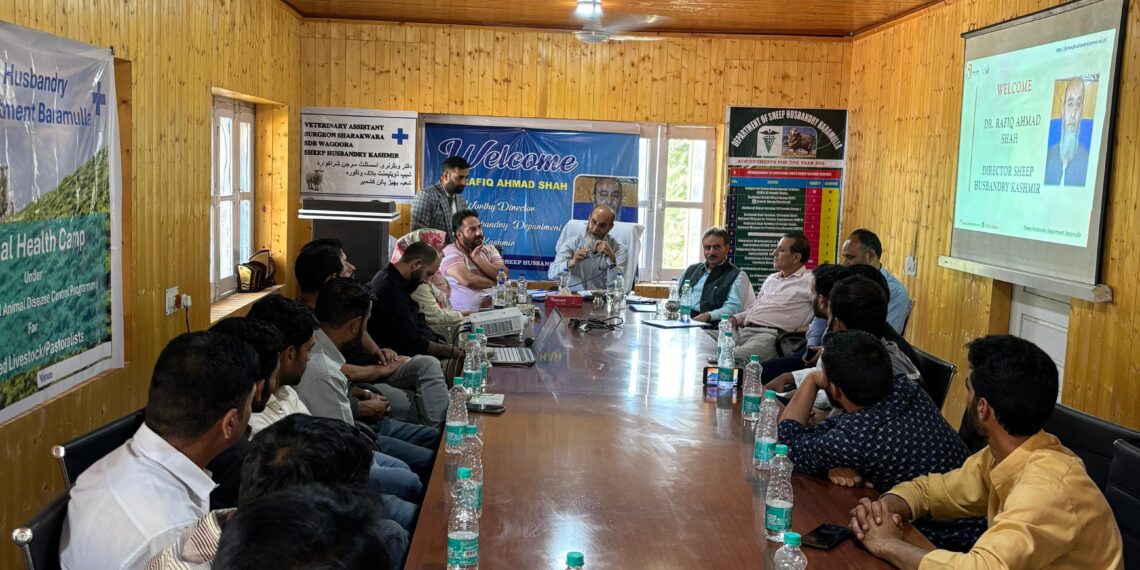 Director of Sheep Husbandry Kashmir, Dr. Rafiq Ahmad Shah, Marks Historic Visit to Baramulla