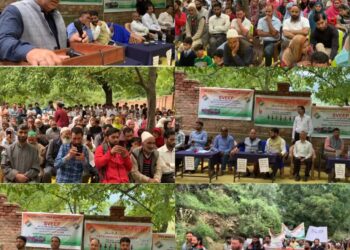SVEEP: Awareness Rally organised at GHS Hapatnard, Anantnag