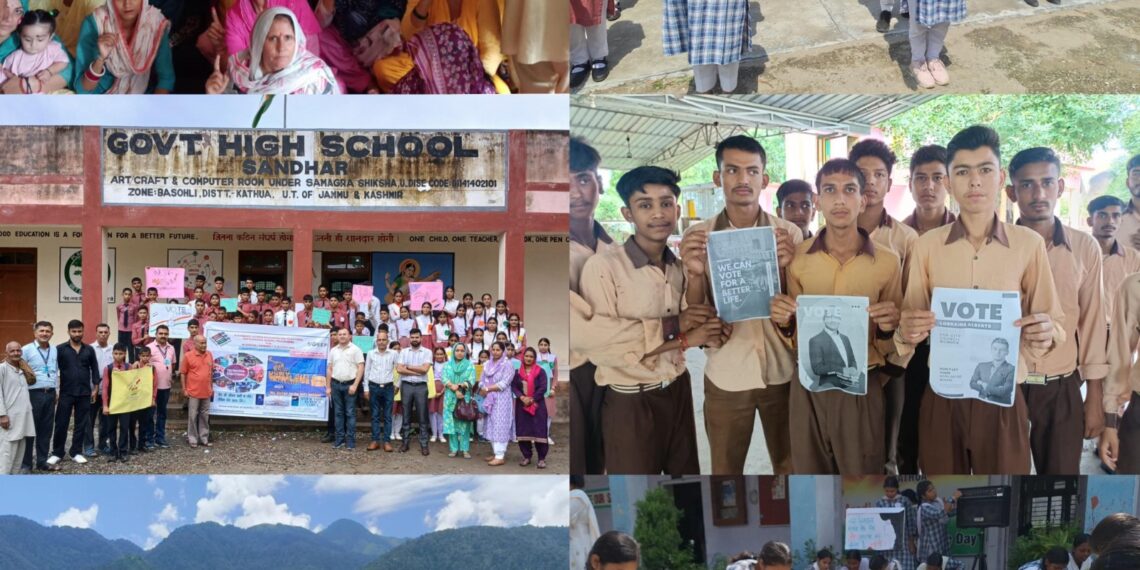 Assembly Elections- 2024 School, Colleges lead charge in voter awareness with dynamic SVEEP activities across Kathua