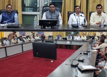 Assembly Elections- 2024 Observers meet with Political Representatives in Ramban