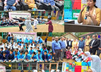 عام اسمبلی انتخابات 2024: ڈی سی کپوارہ نے حاجنار کرناہ  میں ووٹر بیداری کے فروغ کے لیے میگا SVEEP پروگرام کی صدارت کی