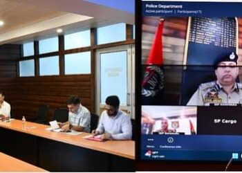 IGP Kashmir Zone chairs review meeting at PCR Kashmir