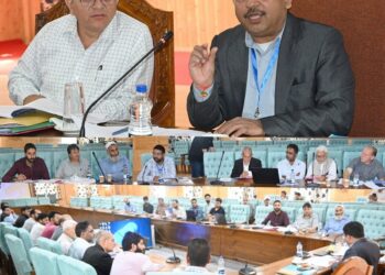 Assembly Elections-2024 Inspection cum Training on Daily Expenditure Register of Contesting Candidates held at Kulgam