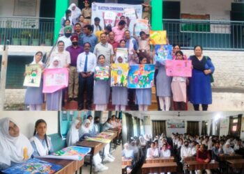 Assembly Elections-2024 District Election Cell intensifies voter awareness under SVEEP in Ramban
