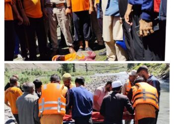 Dead body of 22 year old girl was retrieved after four days from kishan ganga