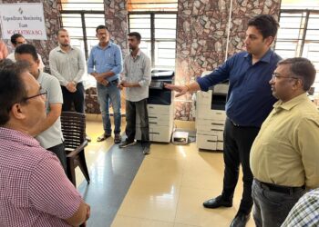 Assembly Elections- 2024 Election Expenditure Observer inspects Integrated Control Room, MCMC, Media Centre at Kathua