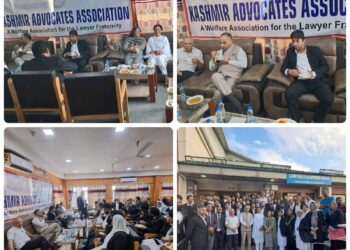 Kashmir Advocate’s Association Hosts Pioneering Farewell for Transferred Judges